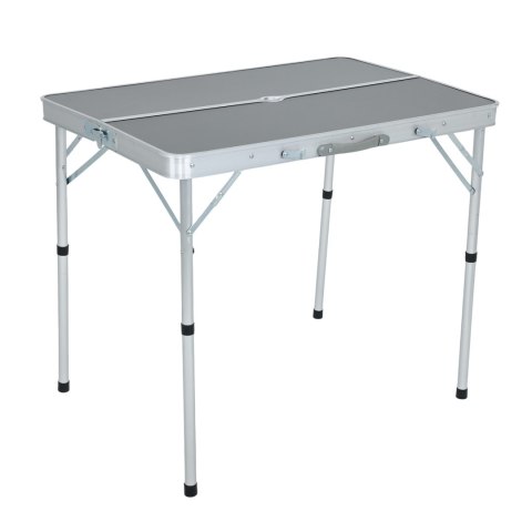 Zestaw turystyczny ROI stół + 2 ławki Szary