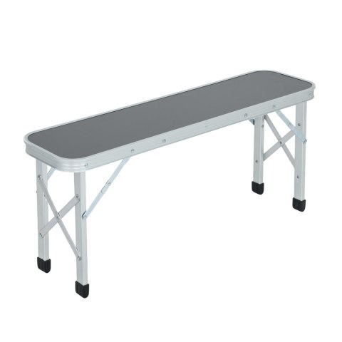 Zestaw turystyczny ROI stół + 2 ławki Szary