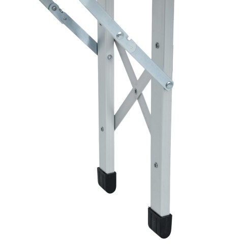 Zestaw turystyczny ROI stół + 2 ławki Szary