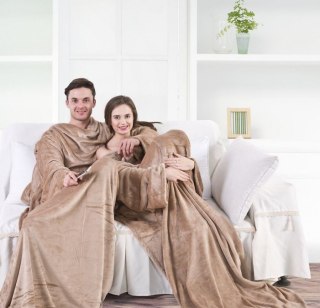 Nordsen Koc LENIWY DZIEŃ z rękawami - różne kolory