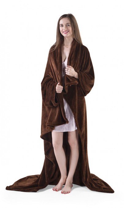 Nordsen Koc LENIWY DZIEŃ z rękawami - różne kolory