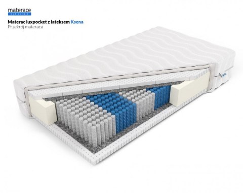 Nordsen Materac luxpocket z lateksem Ksena