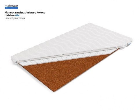 Nordsen Materac nawierzchniowy z kokosu i lateksu Ate