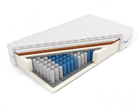 Nordsen Materac pocket z podwójnym kokosem i lateksem Porto Alegre