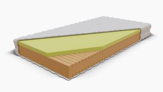 Nordsen Materac wysokoelastyczny HR z memory Izyda