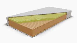 Nordsen Materac wysokoelastyczny HR z memory Tumnus