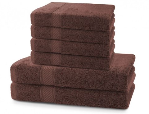 Nordsen Zestaw 6 ręczników bambusowych BAMBOO - różne kolory 2*70x140+4*50x100