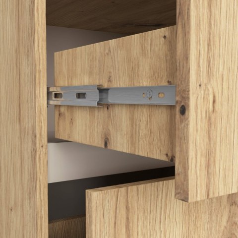 SZAFKA ŁAZIENKOWA POD UMYWALKĘ VAMI W90 2SZ 2P PK DĄB ARTISAN / KASZMIR