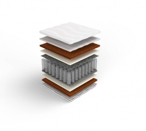 Nordsen Materac pocket z obustronnym kokosem Neptun