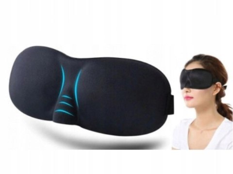 Nordsen Opaska na oczy Memory Foam 3D