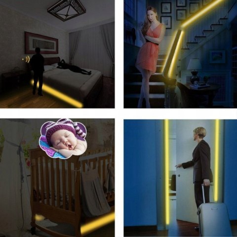 Nordsen Taśma LED z czujnikiem ruchu