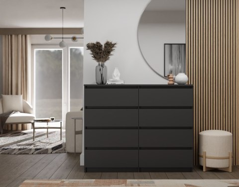 Komoda Malwa M8/120 CZARNY