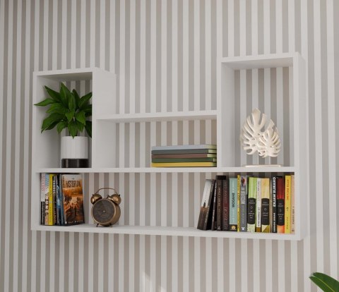 Regał BILBAO 4P BIAŁY