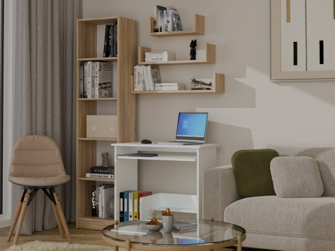 Regał Ścienny Wiszący MOBI 3P DĄB SONOMA