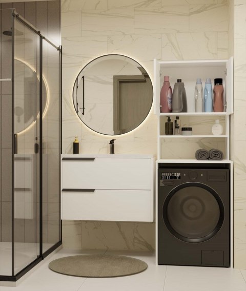 Słupek łazienkowy Pola MULTI BIAŁY