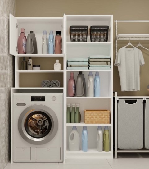 Słupek łazienkowy Pola MULTI BIAŁY