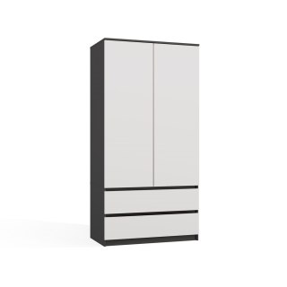 Szafa Malwa SS-90 ANTRACYT BIEL