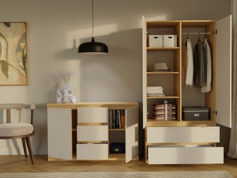 Szafa Malwa SS-90 DĄB ARTISAN KASZMIR