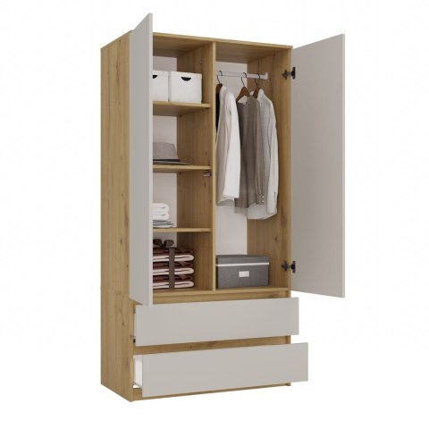 Szafa Malwa SS-90 DĄB ARTISAN KASZMIR