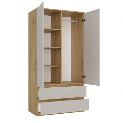 Szafa Malwa SS-90 DĄB ARTISAN KASZMIR