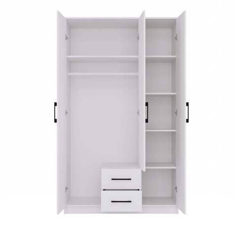 Szafa ROMANA 120 Z Lustrem BIAŁA