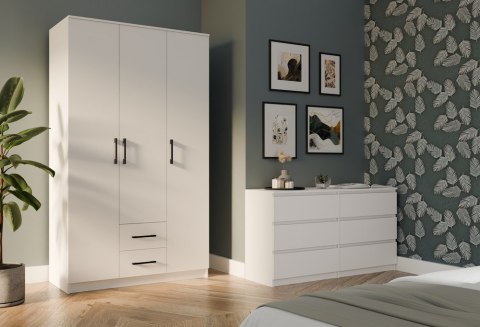 Szafa Romana 120 BIAŁA Bez Lustra