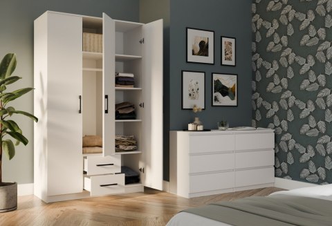 Szafa Romana 120 BIAŁA Bez Lustra