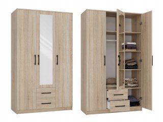 Szafa Romana 120 z Lustrem DĄB SONOMA