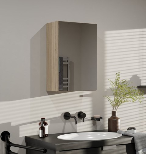 Szafka Łazienkowa Wisząca POLA 1DL DĄB SONOMA