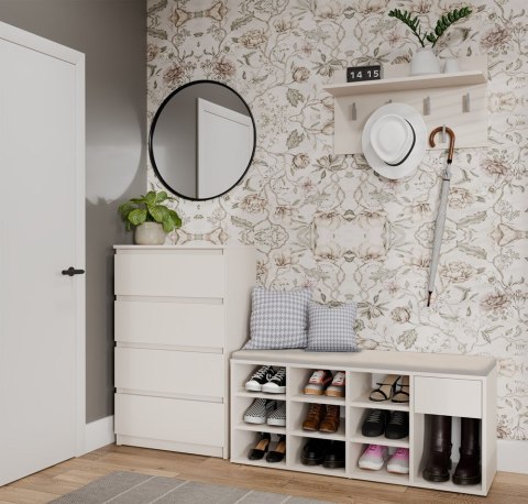 Szafka Na Obuwie Buty Otwarta TALLIN KASZMIR BEŻ Do Przedpokoju