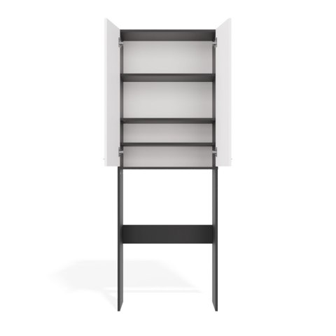 Szafka na pralkę Pola DD ANTRACYT / BIAŁY