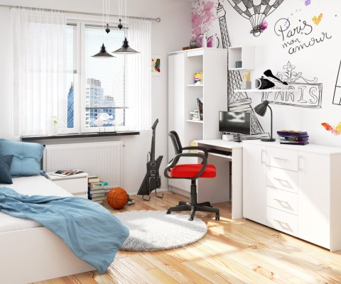 BIURKO STAR PK BIAŁY