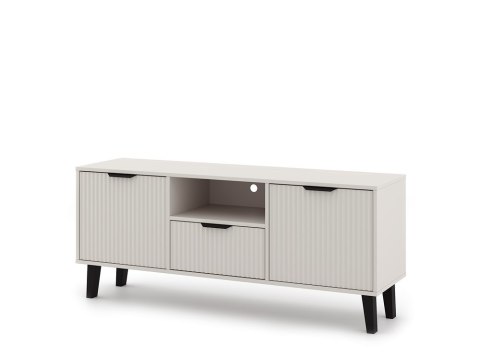 SZAFKA RTV Scandi 2D1S SLIM KASZMIR BEŻ