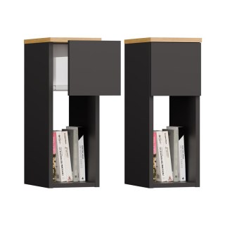 Szafka nocna GALAX 20/1S ANTRACYT ARTISAN