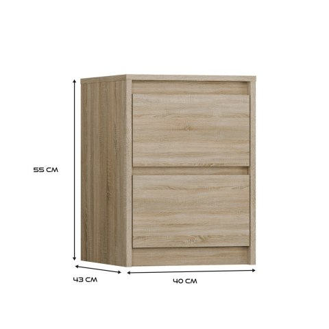 Szafka nocna Karo K2 SONOMA