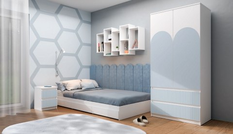 Szafka nocna Malwa M2 ARTESO BLUE / Niebieski