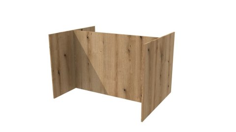 WYSPA KUCHENNA VARIO 1 DĄB EVOKE CZERŃ DARK DISTRICT