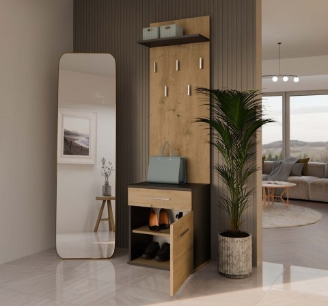 Wieszak Duo DUO ANTRACYT ARTISAN