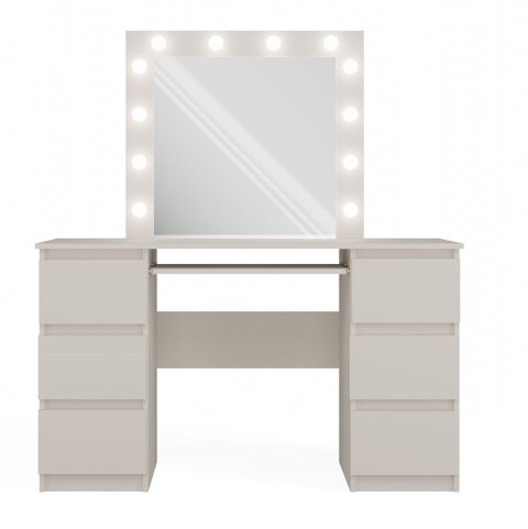 Zestaw Toaletka KUBA + LUSTRO MARINA KASZMIR BEŻ