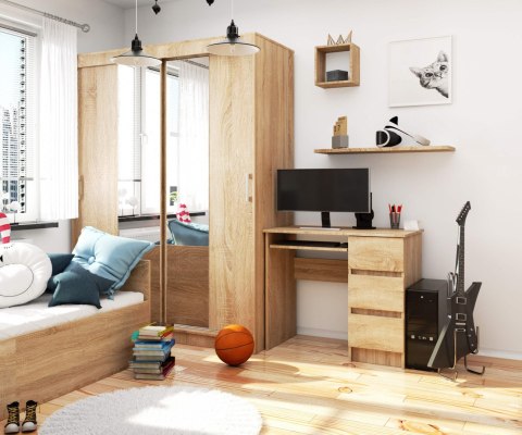 BIURKO A-6 CLP SONOMA PRAWOSTRONNE