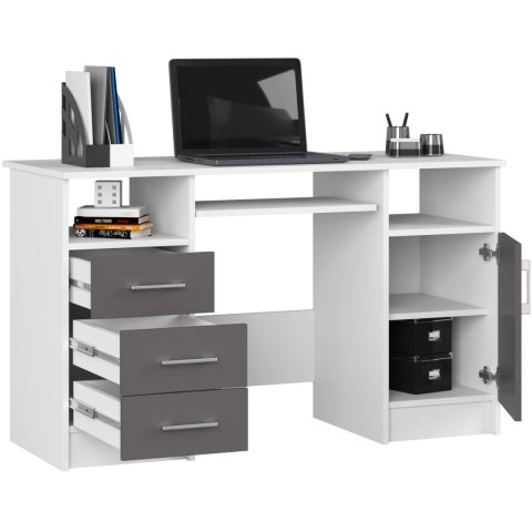 BIURKO ANA PK BIAŁY / SZARY