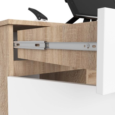 BIURKO CLP A5 2D 2SZ PK SONOMA / BIAŁE