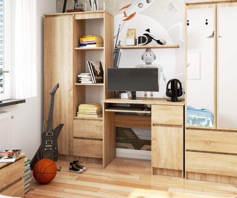 BIURKO KOMPUTEROWE PIKSEL PK SONOMA - PRAWE