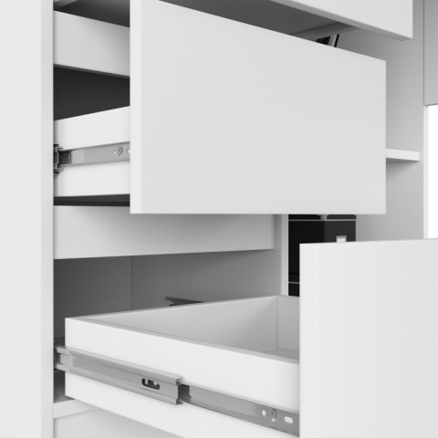 BIURKO NAROŻNE B16 CLP PK LEWE BIAŁY