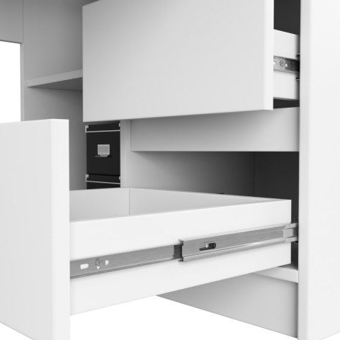 BIURKO NAROŻNE B20 CLP PRAWOSTRONNE PK BIAŁY