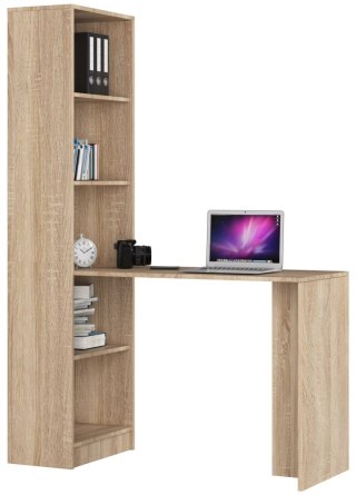 BIURKO Z REGAŁEM SMART CLP DĄB SONOMA