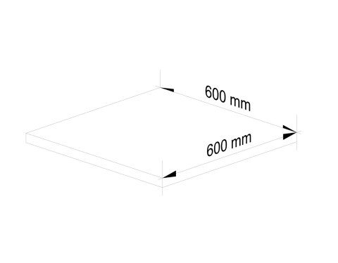 Blat do kuchni S60 Oliwia - Dąb Craft