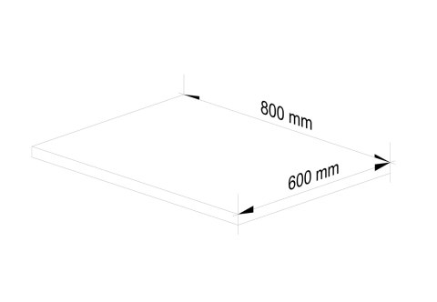 Blat do kuchni S80 Oliwia - Dąb Craft