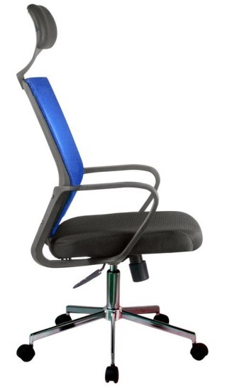 FOTEL BIUROWY OCF-9 NIEBIESKI