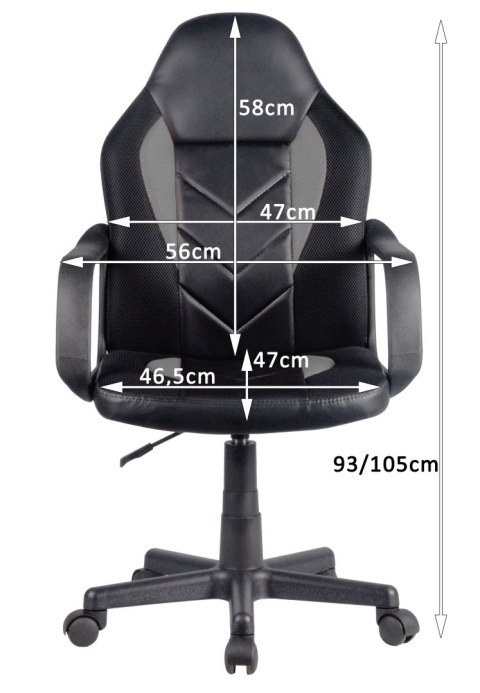 FOTEL GAMINGOWY F4G FG-C18 NIEBIESKI